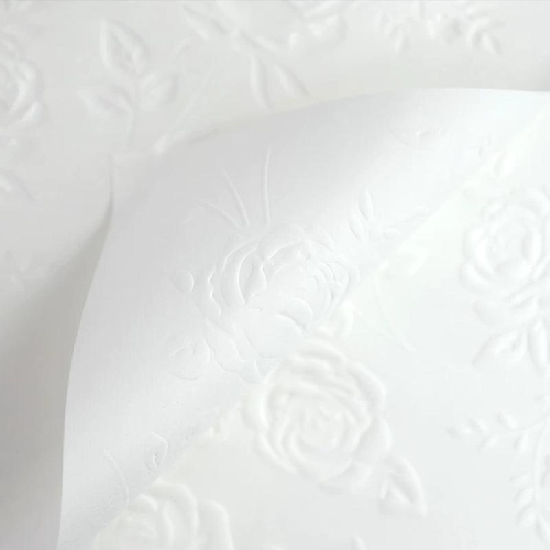 10pcs 58*58cm Art Paper Waterproof Flower Waterproof 3D Relief Art Paper Flower Valentine's Day Gift Packaging Kraft Papers Flower Shops Materials