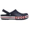 Crocs 205089 Baya Band Clogs Black Navy 2 Types