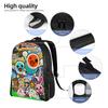 Taiko No Tatsujin Backpack  Outdoor Style Backpacks Student Custom Durable School Bags Modern Rucksack