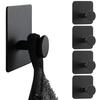 4Pcs Wall Hook Stylish Versatile Self-Adhesive Hooks Bathroom Shower Organizer for Towels Robes Clothes