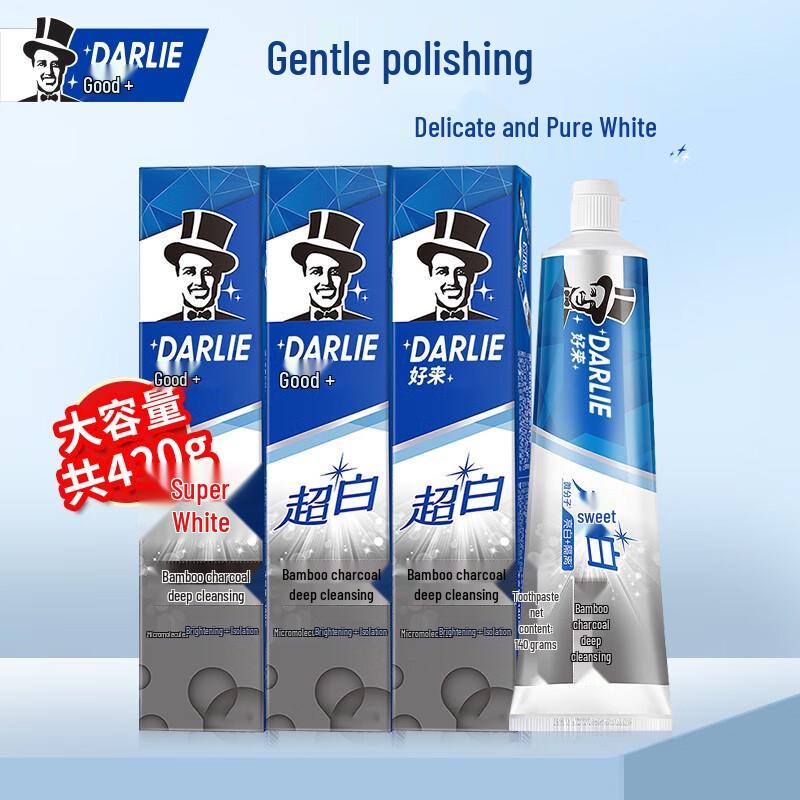 

Darlie All Shiny White Bamboo Charcoal Deep Clean Toothpaste