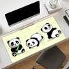 Cute Panda Mouse Pad Nonslip Rubber Computer Mat Gamer Balance Decoracion Deskmat Laptop Office Large