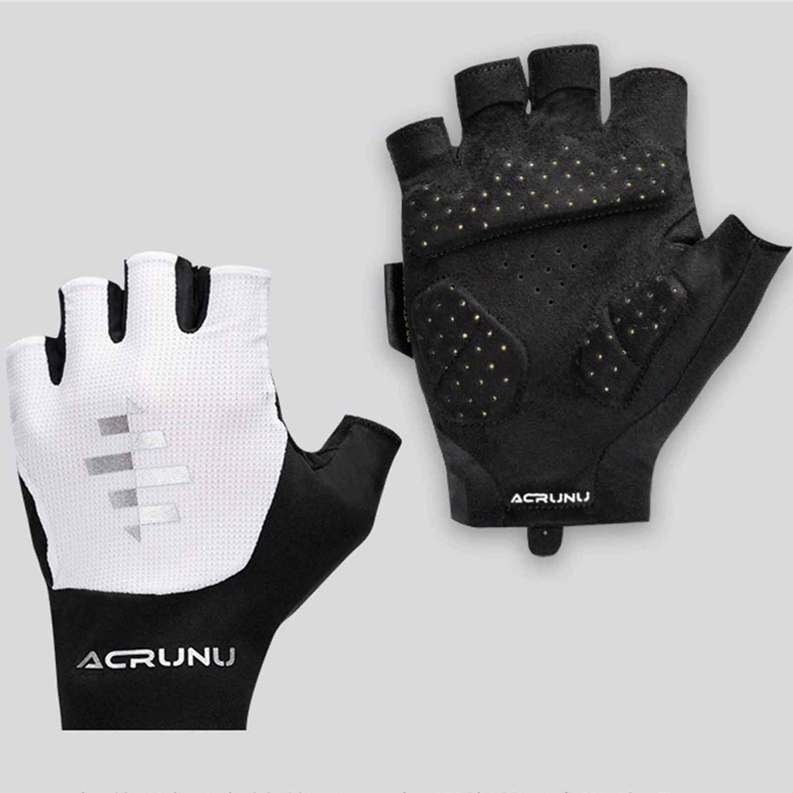 

Bike Half Finger Gloves, Cycling Gloves with Pads Cushion, Breathable Sports Gloves for Mountain Road Biking & Fitness Training M