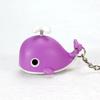 Cute Sea Whale Sounds Light Keychain Cartoon Animal Creative Key chain For Small Gift