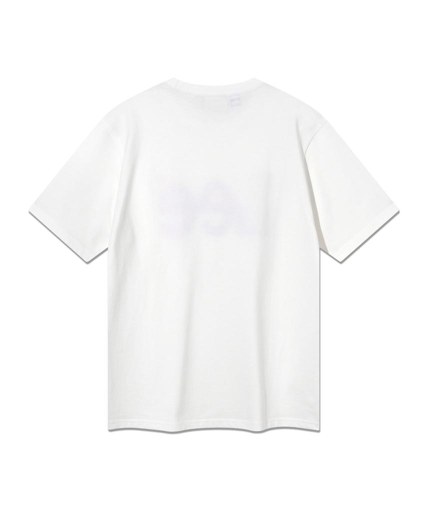 LEE Spray Logo Short Sleeve T-Shirt White