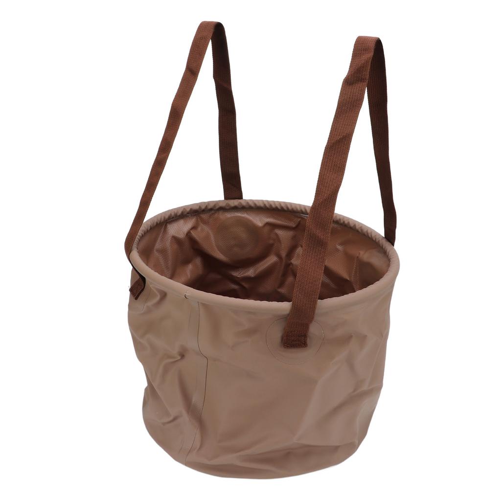 Faltbarer Eimer Verschleißfest Platzsparend Tragbarer Faltbarer Eimer für Outdoor-Camping