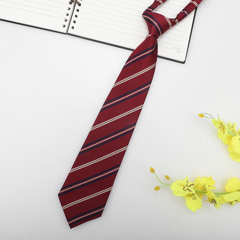 Japanese Plaid Black Bow Tie Collar Rope Women'S Necktie College Wind Streamer Jk Bow Shirt Ins Sailor Suit