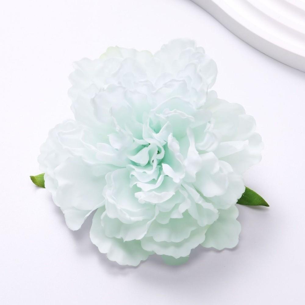 3D Design Artificial Flower Head Hand Moisturizing Anti-UV Simulation Peony Real Touch Artificial Artificial Flower