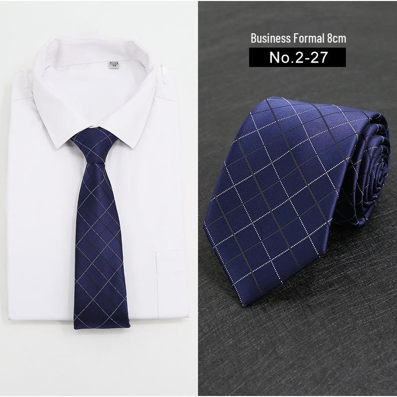 Men's Formal Business Casual Solid or Striped Tie
