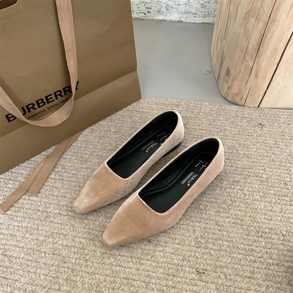 Móda Bailamos Značkový Design Balerínky Dámské S plochým Podpatkem Baletní Špička Nazouvací Boty Balerína Ležérní Mokasíny Mujer Měkké Řidičské Boty