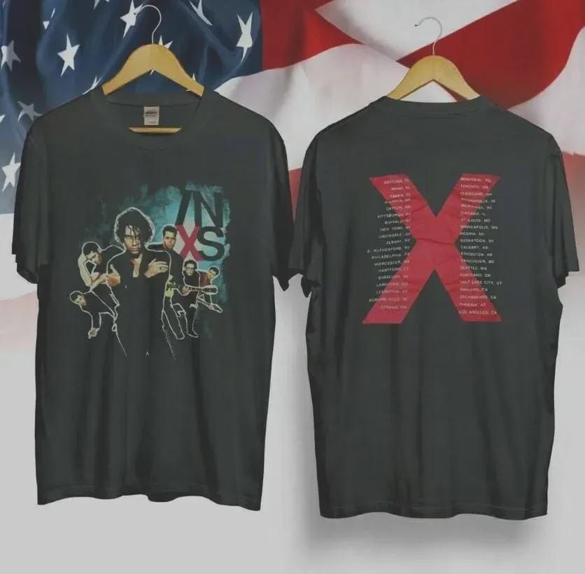INXS Concert Tour TShirt Michael Hutchence Size S-3XL