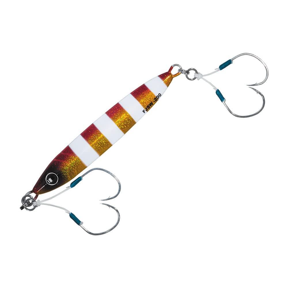 

Major Craft Metal Jig First Jig Slow 300g Zebra Red Gold FJSW-300#48 ZEBRA RED GOLD