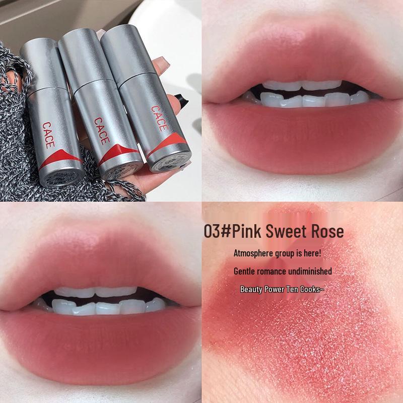 

CACE Light Velvet Matte Nude Lipstick - Whitening & Affordable Student Makeup