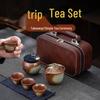 Portable Ceramic Tea Set