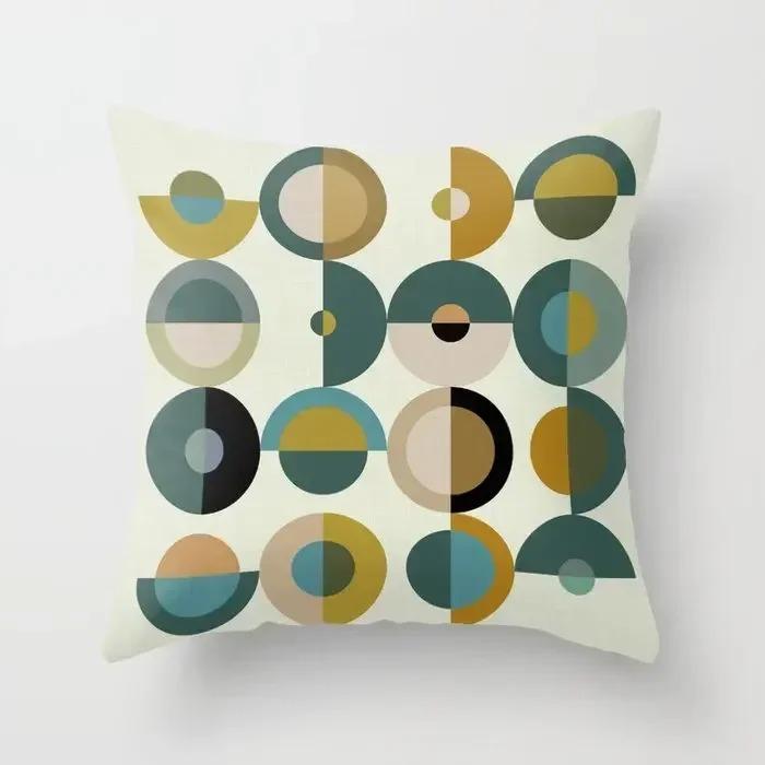 Home Nordic Living Room Decoration Abstract Morandi Sofa Cushion Cover