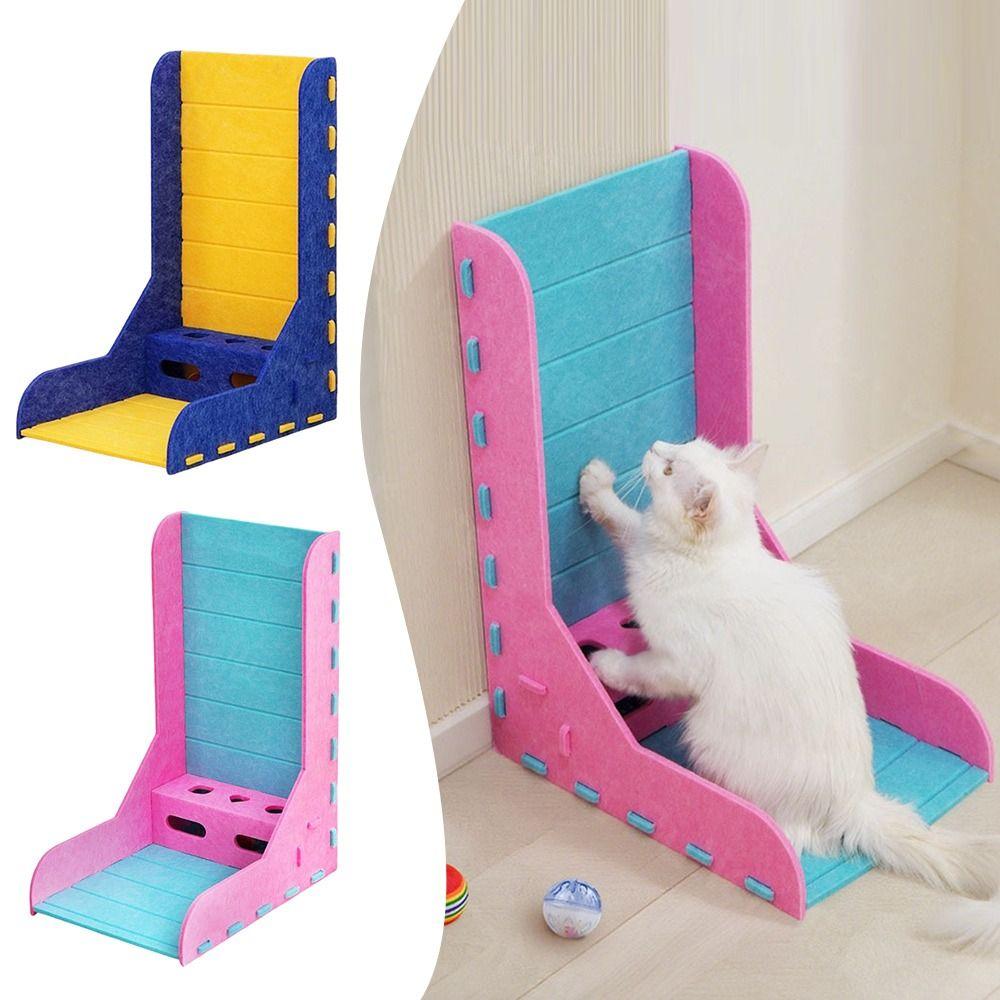 Durable Vertical L-Type Cat Scratch Board Scratch-resistant Abrasion-resistant Cat Claw Board Cat Climbing Frame Gifts