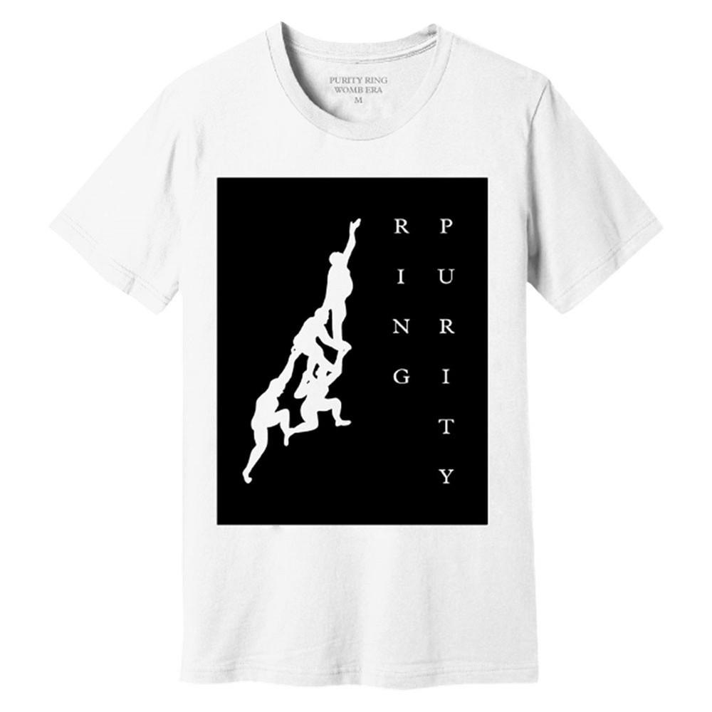 

Men s Purity Ring Silhouette [WHITE] T-shirt White 4XL