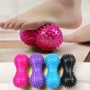 1pc Peanut Massage Ball Colorful PVC Spiky Massage Ball Muscle Pain Stress Sensory Ball Foot Muscle Massager Relaxation