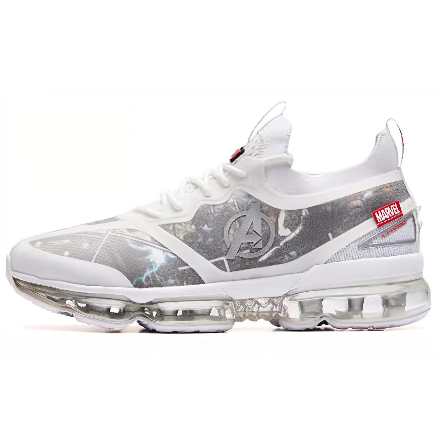 

Новые кроссовки MARVEL x Anta SEEED с амортизацией, противоскользящие и износостойкие, с низким верхом, мужские, белые 91925503-10 44.5