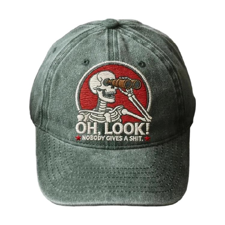 Модная Бейсболка С Вышивкой Регулируемый Ремешок Легкая Хлопковая Унисекс Защита от Солнца светло-зеленый