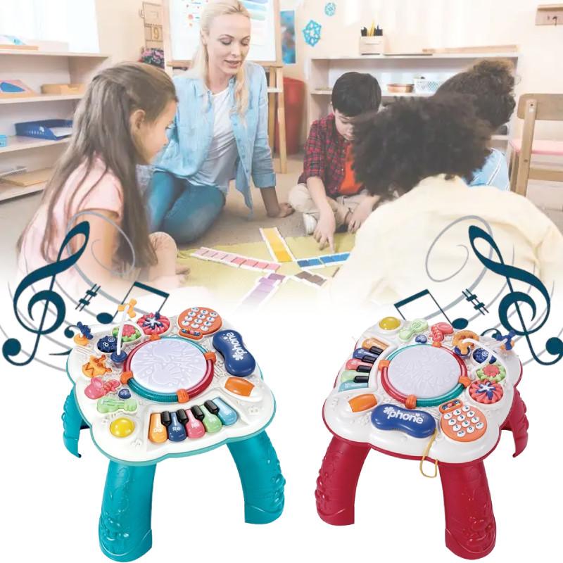 Activity Cemirk Baby Table Baby Musical Children Education Toys Activity Center