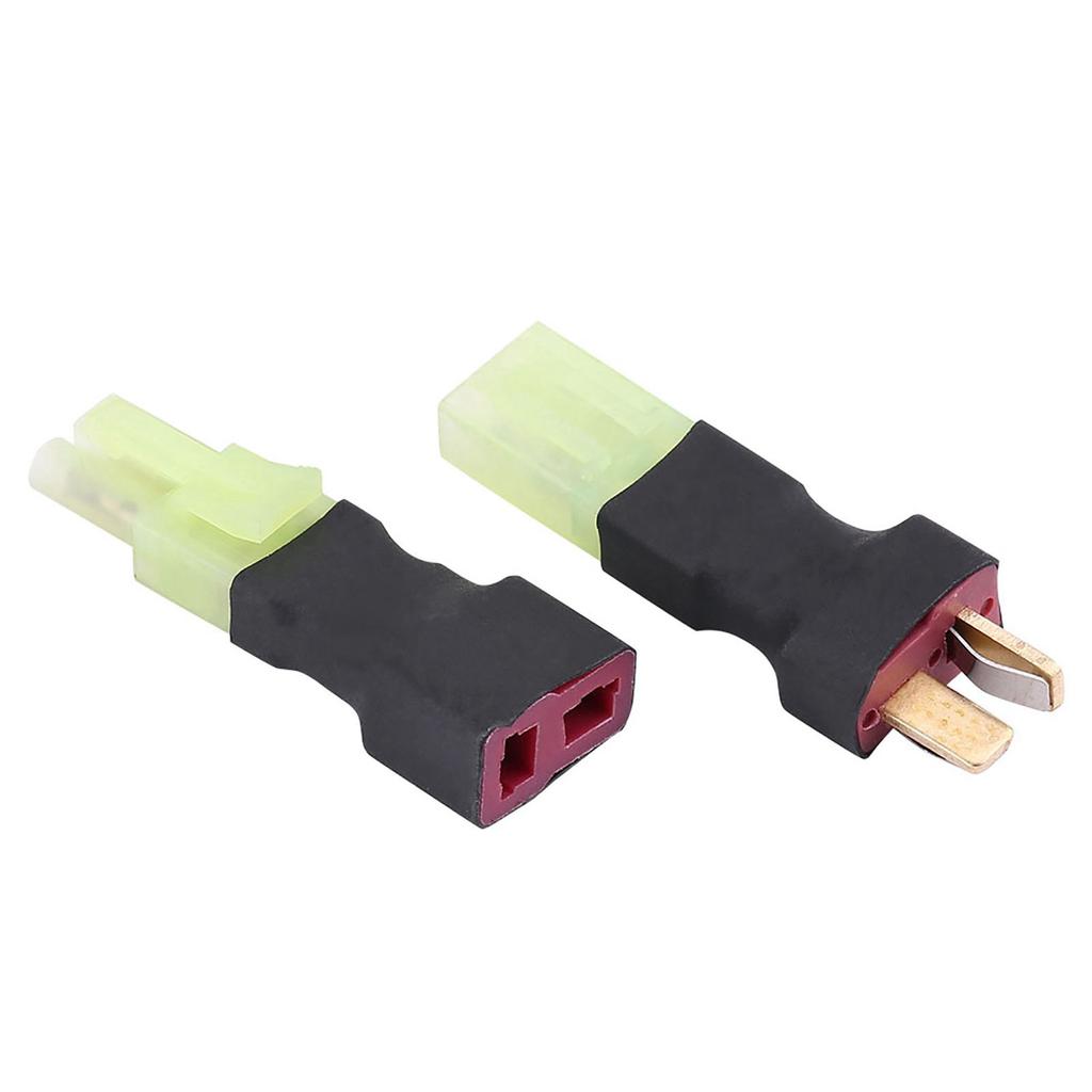 2Pcs Set Wireless T Plug Male Female To Mini Female Male Connector Adapter
