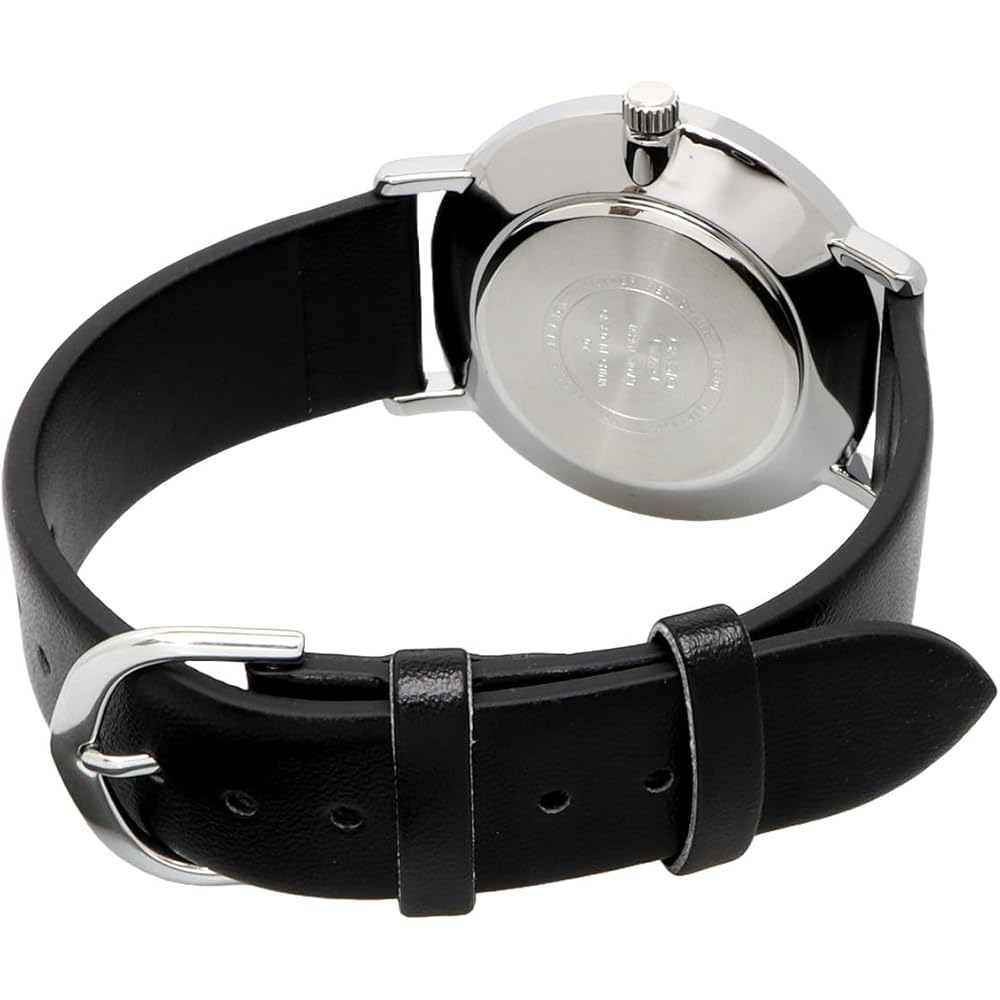 Casio MTP-VT04L-7E Quartz Men's Watch White Black Leather Band International Model