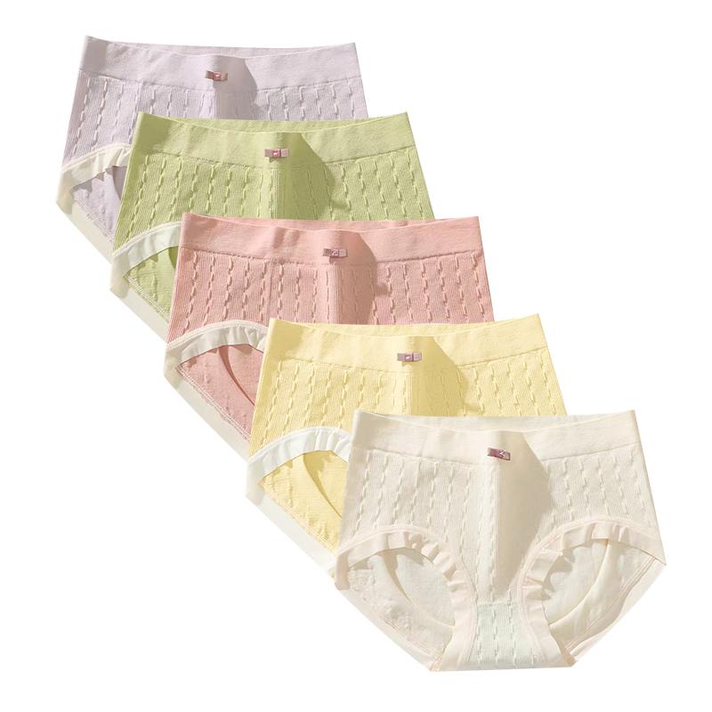 5 Teile/satz Nahtlose Höschen für Frauen Sexy Nette Unterwäsche Bequeme Weiche Slips Mädchen Höschen