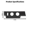 RT-TCZ Carbon Fiber Headlight Switch Button Panel Trim Cover Decoration Interior Accessories for Chevrolet Colorado 2014-2023,for GMC Canyon
