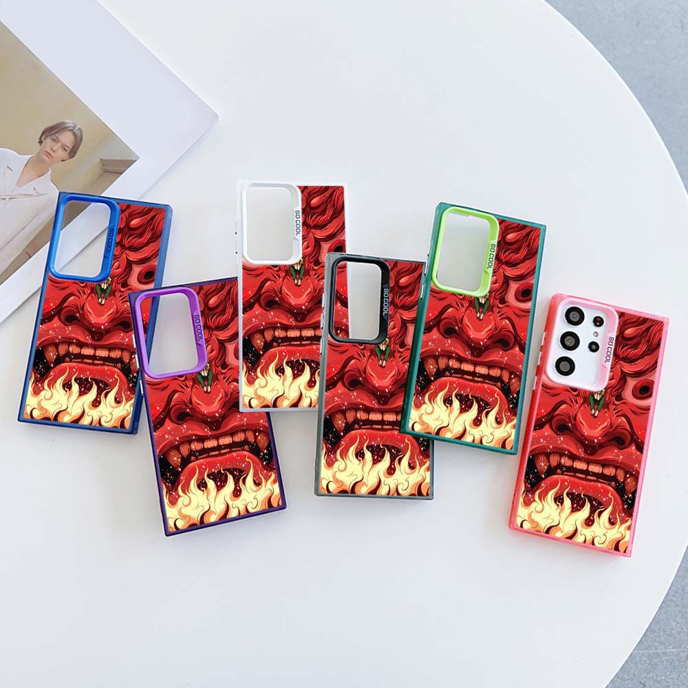 

Чехол N33 Year of the Dragon Art Design с мягкой каймой для телефона Samsung S24 S22 S23 Ultra A54 A14 A34 Xiaomi POCO X5 Pro Redmi Note 12S, твердая задняя крышка