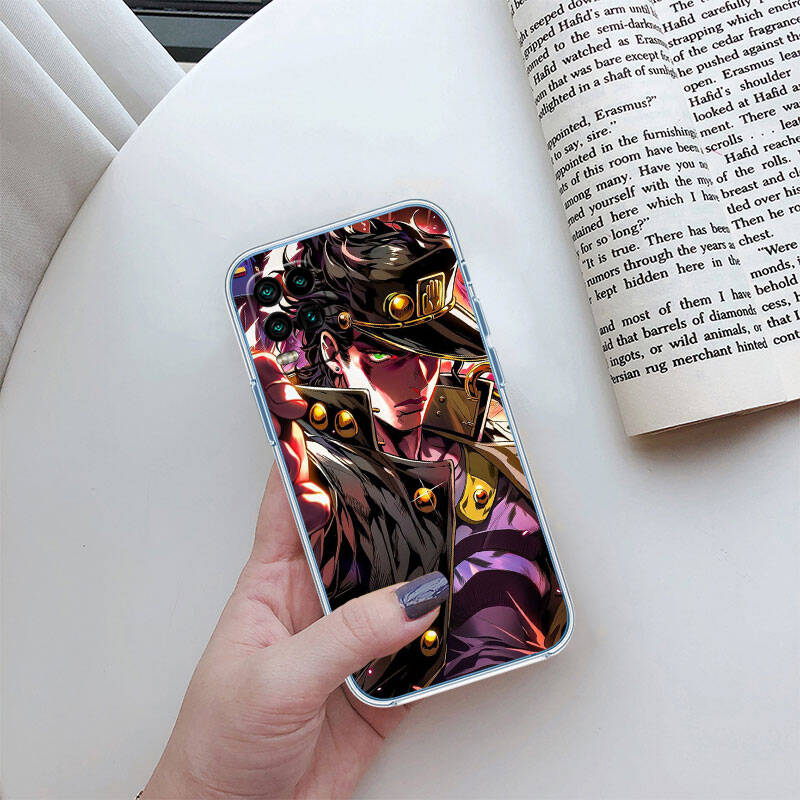 MH75 JoJos Bizarre Adventure Case for Motorola E7 G6 G7 G8 G9 Plus Power Play G10 G20 G04 E30 E40 E22 E20 E13 E15 G22 G23 G05 G75 G35 G55