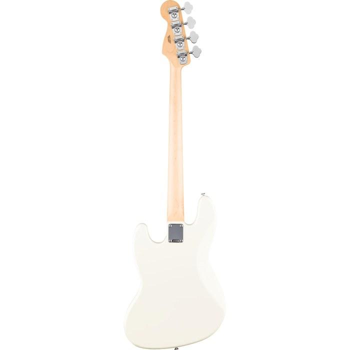 Fender Standard Jazz Bass, Laurel Fingerboard, Olympic White (with Soft Case)