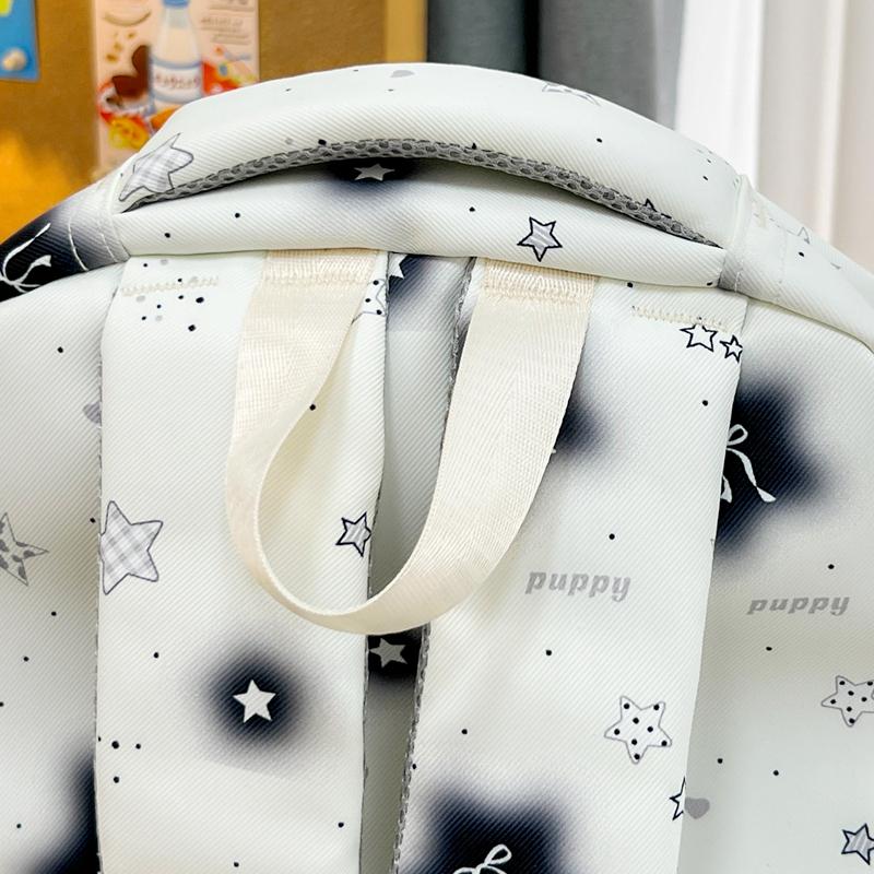 Women's Backpack Student Schoolbag Junior High School High School Large Capacity Star Backpack