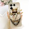For Infinix Note 40 Pro 4G 5G / Note 40 Pro+ / Note40 X6853 Feather Crown Initial Letter Phone Case Soft Silicone Covers Bumpers