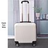 18" Carry-on Travel Suitcase with Universal Wheels and Lock, Sturdy Trolley Case for Students, 20" Version Available