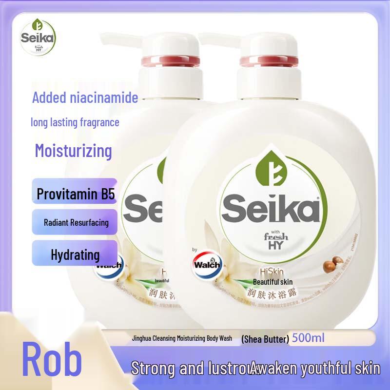 

Walch Niacinamide Shea Butter Shower Gel (2x500ml)