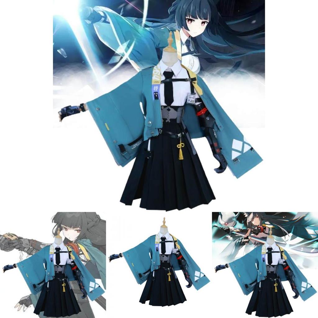 Trendy Street Style Polyester Cosplay Outfit With Accessories In Starry Elegant Color