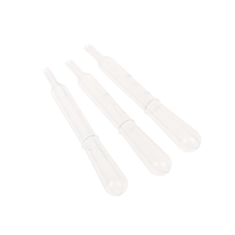 100 Stück Airbrush Einweg-Tropfer Laborpipette 1,5 ml Kunststoffpipette Augentropfer für Transfer und Airbrush-Farbe