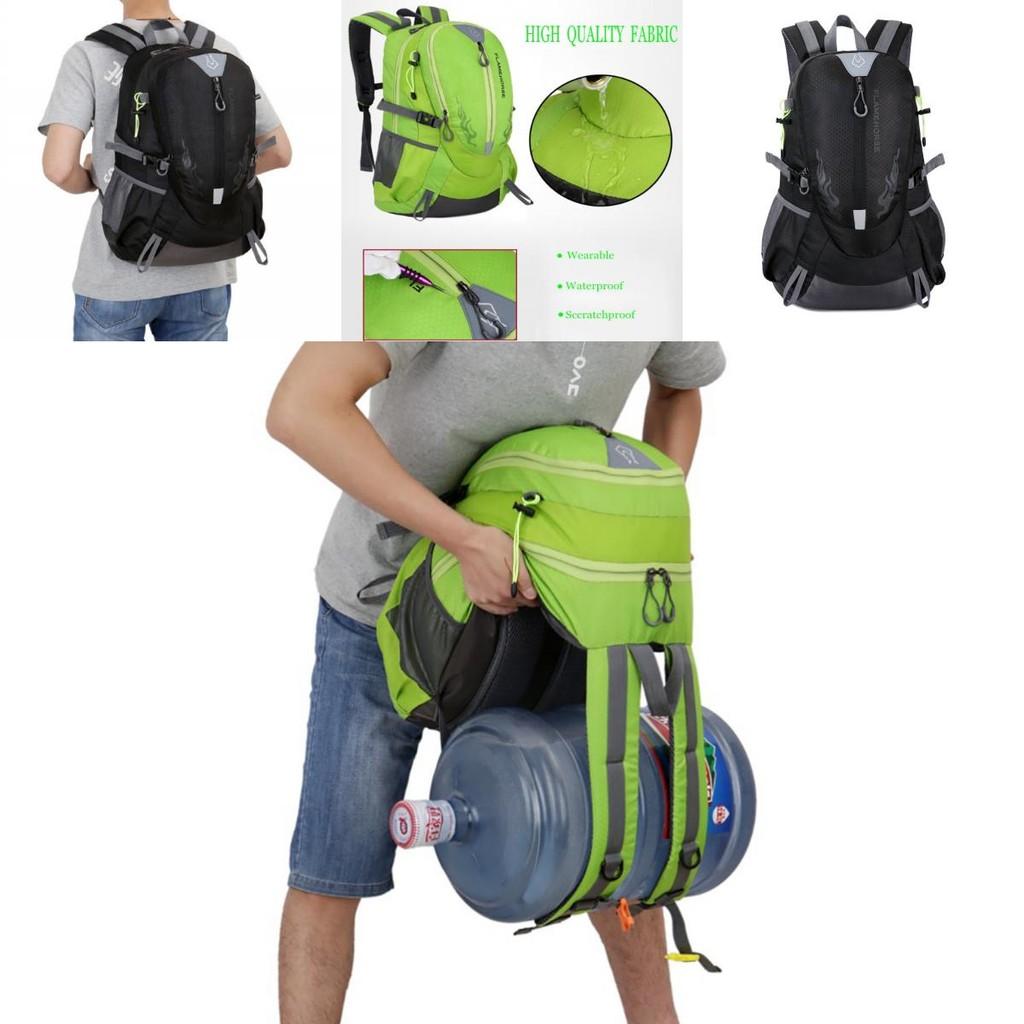 Durable 40l Waterproof Nylon Camping Backpack For Outdoor Activities