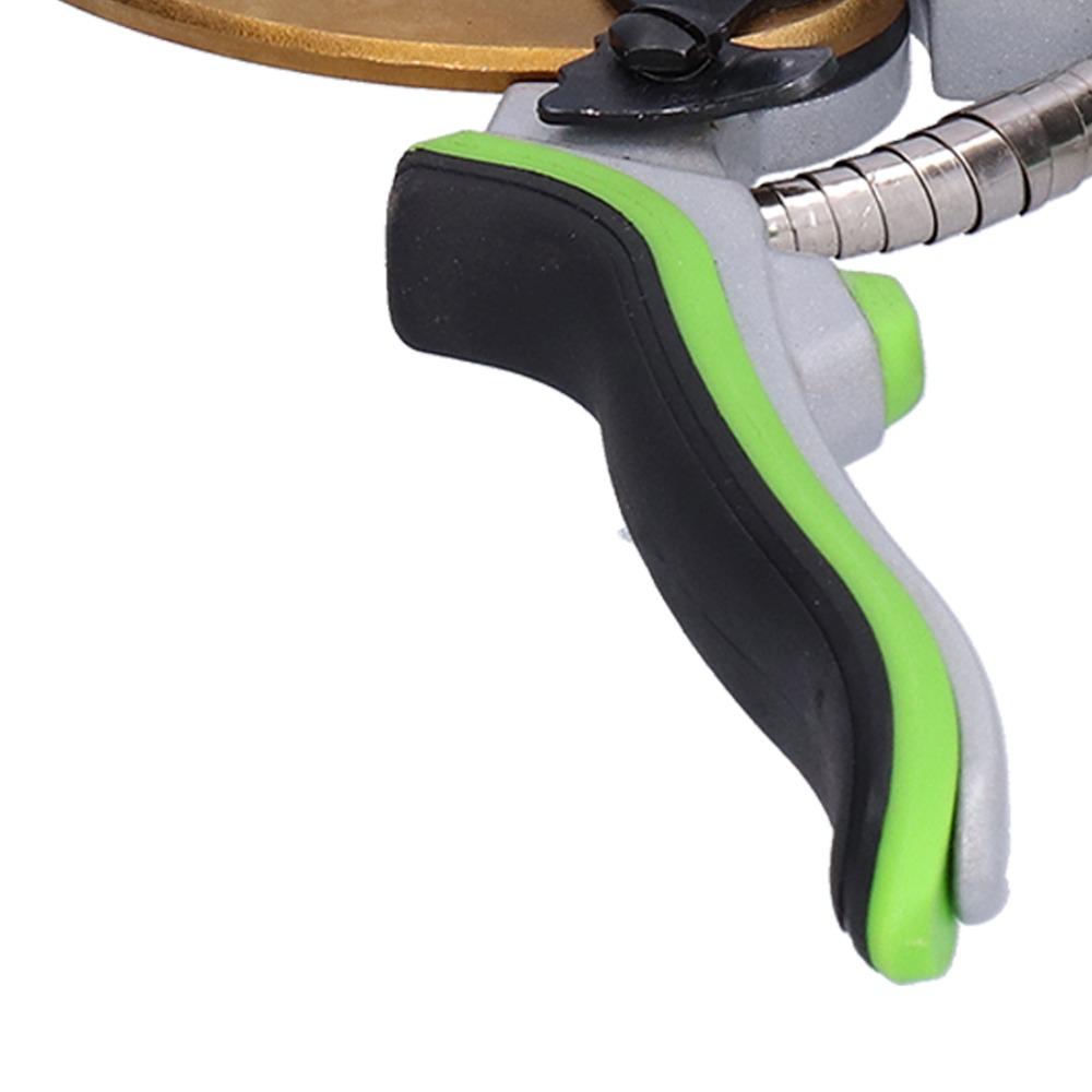 Green Pruning Shears Metal Bypass Pruners Professional Hedge Clippers