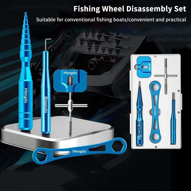 Reel Bearing Pin Remover Fishing Reel Bearing Pin Remover Tool Fishing Reel Bearing Pin Spinning Wheel Remover Tool 1Set
