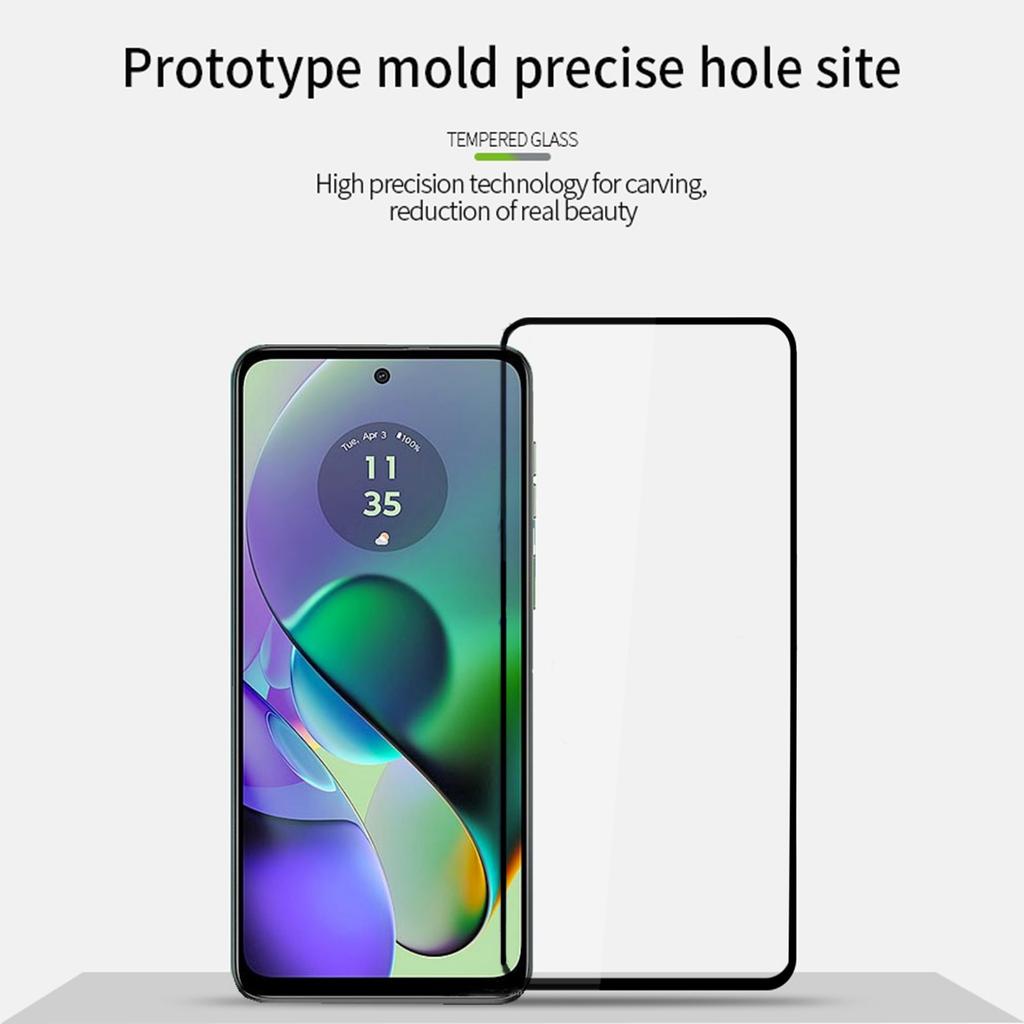 MOFI JK Tempered Glass Film Series-1 for Motorola Moto G54 5G Full Screen Protector Full Glue Film