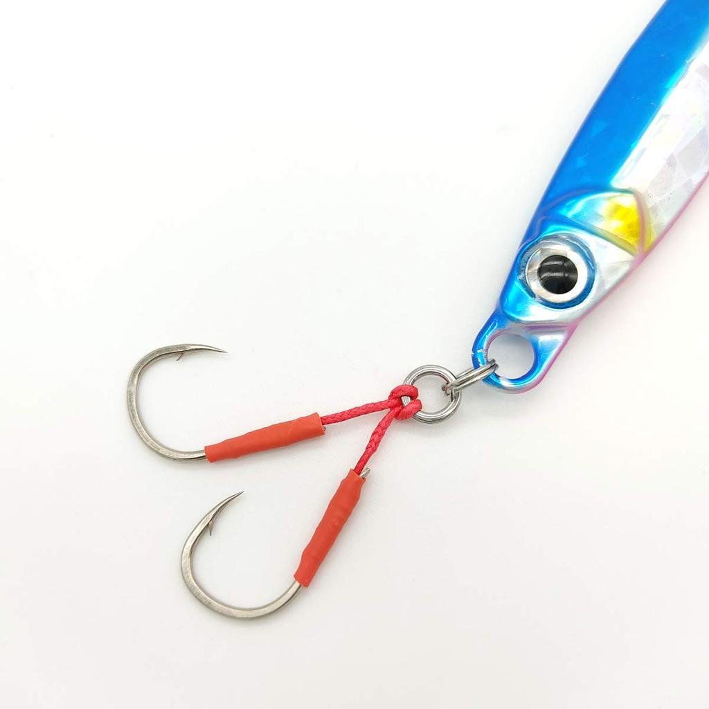 Orurudo Fishing Tackle Tungsten Jig Tangled B 3 Colors Equipped with W Assist Hook Orurudo Tungsten Jig qb100200y05n0 (Set B) (60g)