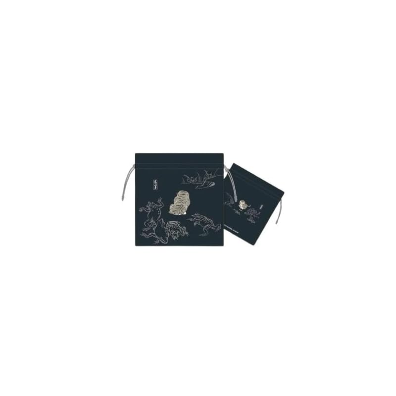 

Chojugiga x Torarin Bean purse M size black