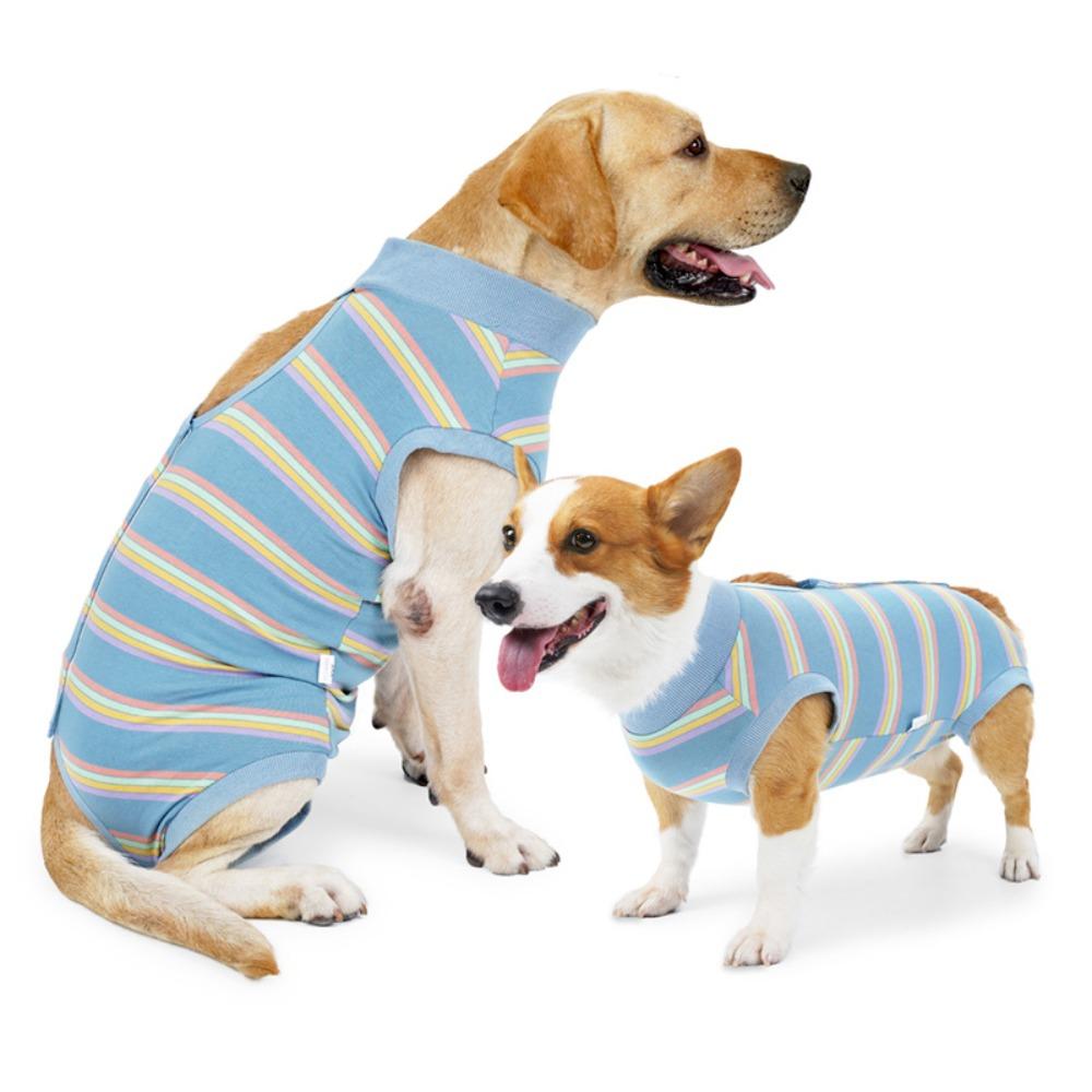 Thickened Dog Surgery Recovery Suit Breathable Bite Protective Outfit Post-Surgery Care