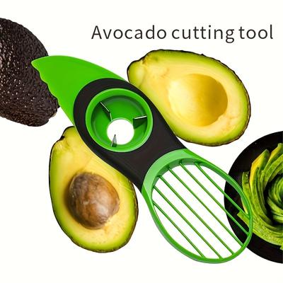 3-in-1-Avocadoschäler, Kreativer Avocadoschneider, Avocadoentkerner, Avocadoentkerner, Avocadoschneider, Obstschäler, Entkerner, Küchenutensilien