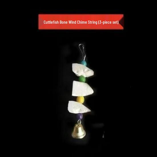 

Cuttlefish Bone & Volcanic Rock Skewers: Calcium Supplements & Chewing Toys for Birds & Squirrels