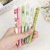 6 Unidades Canetas de Gel Cartoon Fofo Crayon Shin-Chan Escrita Criativa Caneta Suave de Secagem Rápida Papelaria Kawaii Material Escolar Presentes