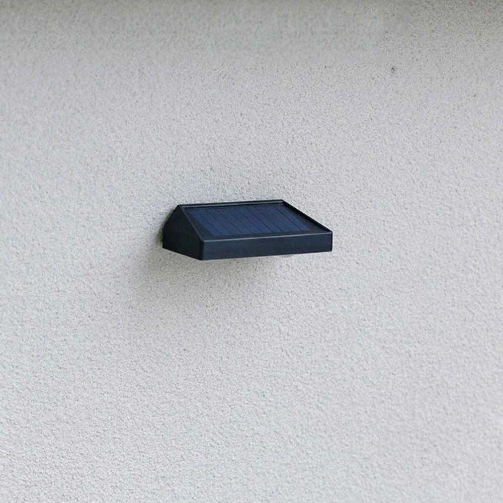 2LED Yard Atmosphere Wall Lights 3LED Solar Wall Lights Waterproof Solar Wall Lamps  Courtyard