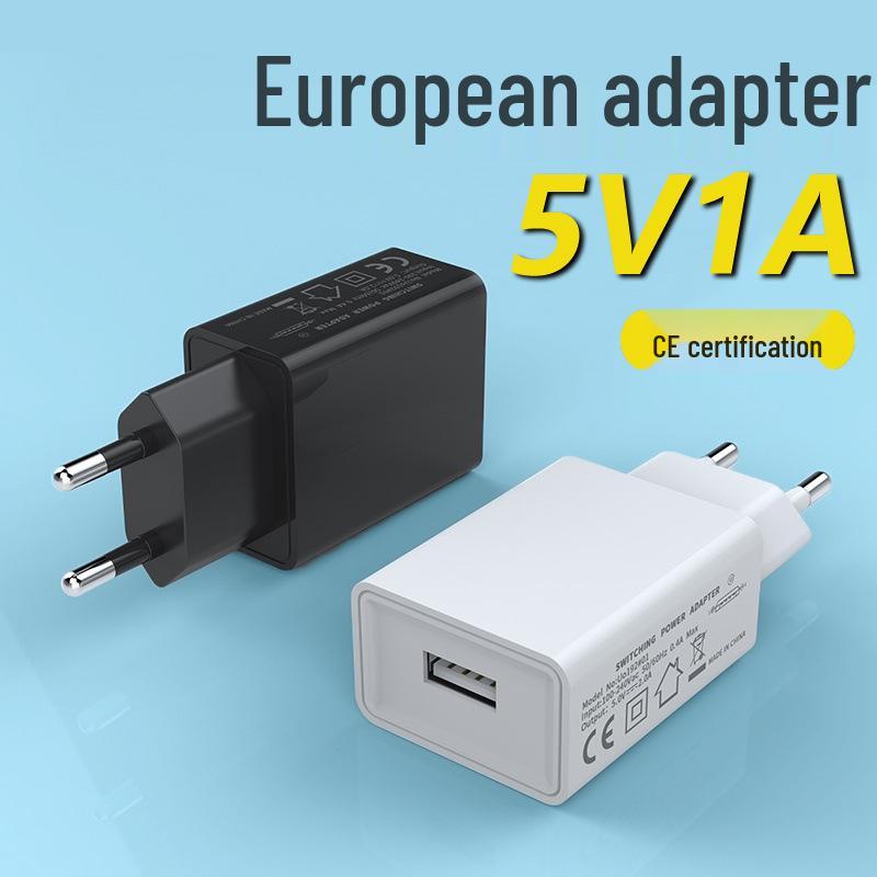 

CE Certified Dual Port 5V2A USB Charger for Mobile Phones Black